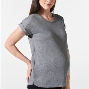 BLANQI® HOUSE™ ROLL SLEEVE TUNIC TEE